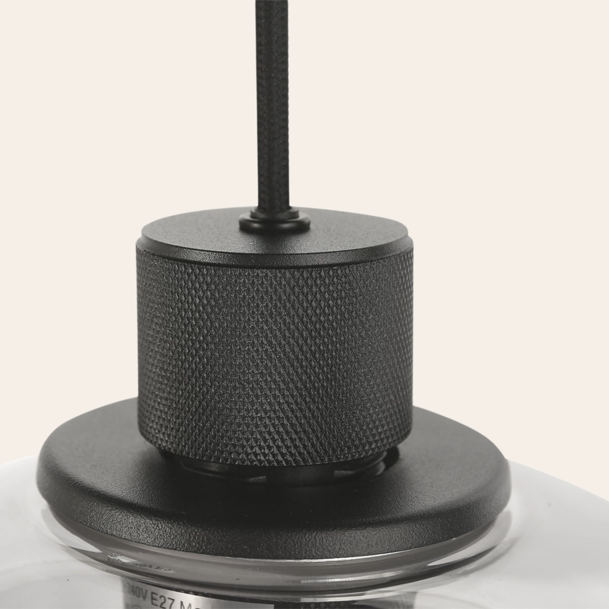 Steinhauer Reflexion Hanglamp 9-lichts | Zwart Metaal, Smoke Glas, Dimbaar Steinhauer