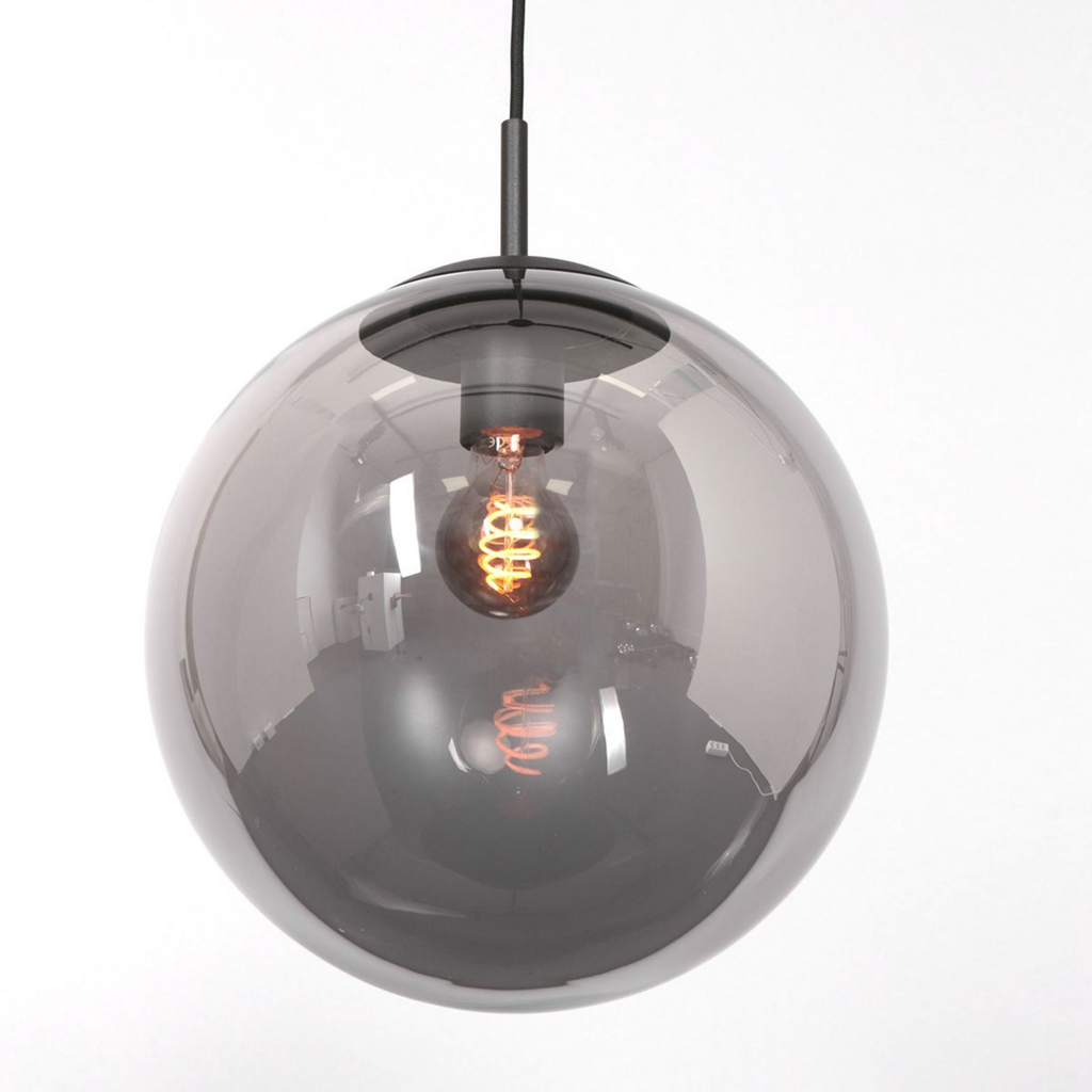 Steinhauer Bollique Hanglamp Zwart | 6-Lichts, Verstelbare Hoogte voor Eettafel en Woonkamer Steinhauer