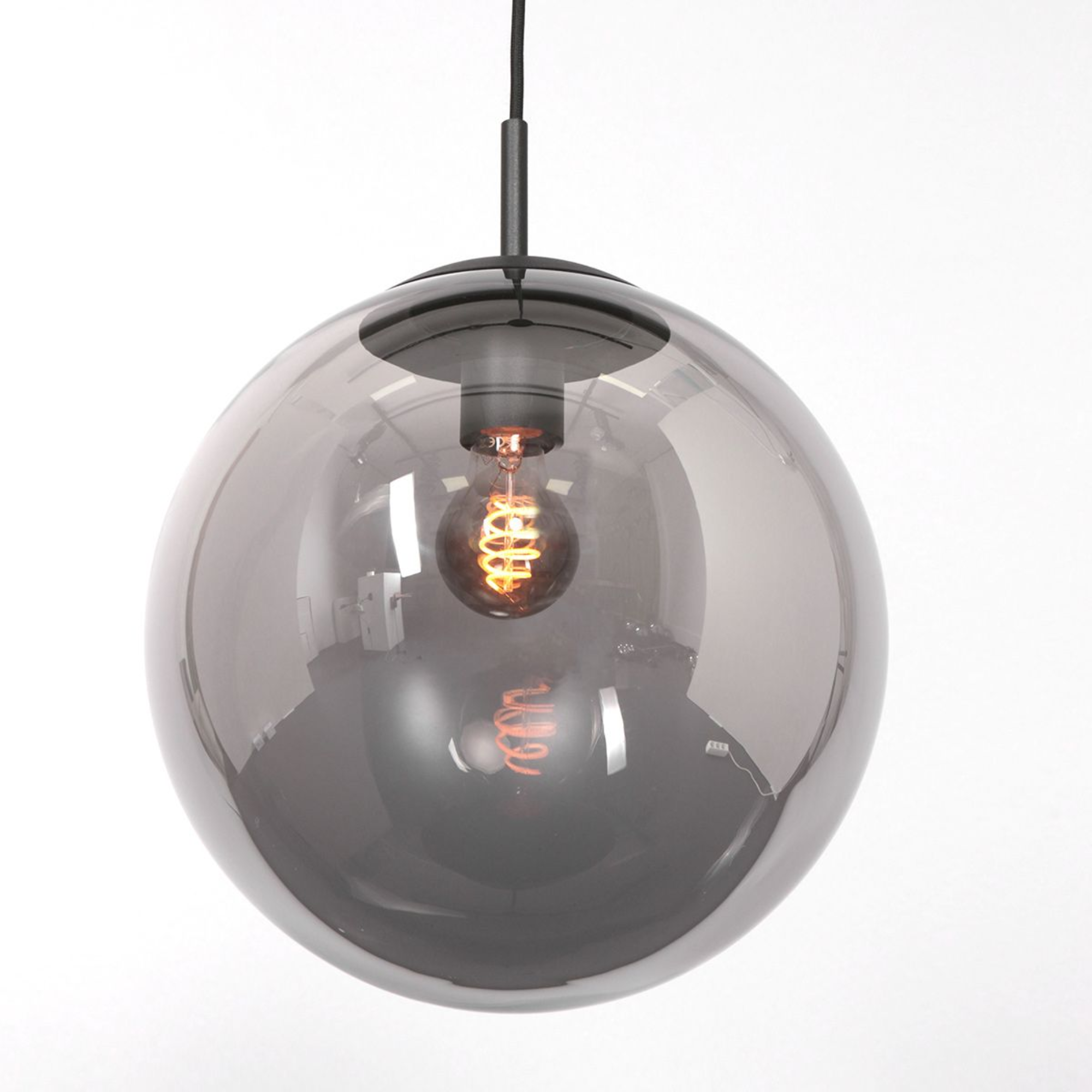 Steinhauer Bollique Hanglamp Zwart | 6-Lichts, Verstelbare Hoogte voor Eettafel en Woonkamer