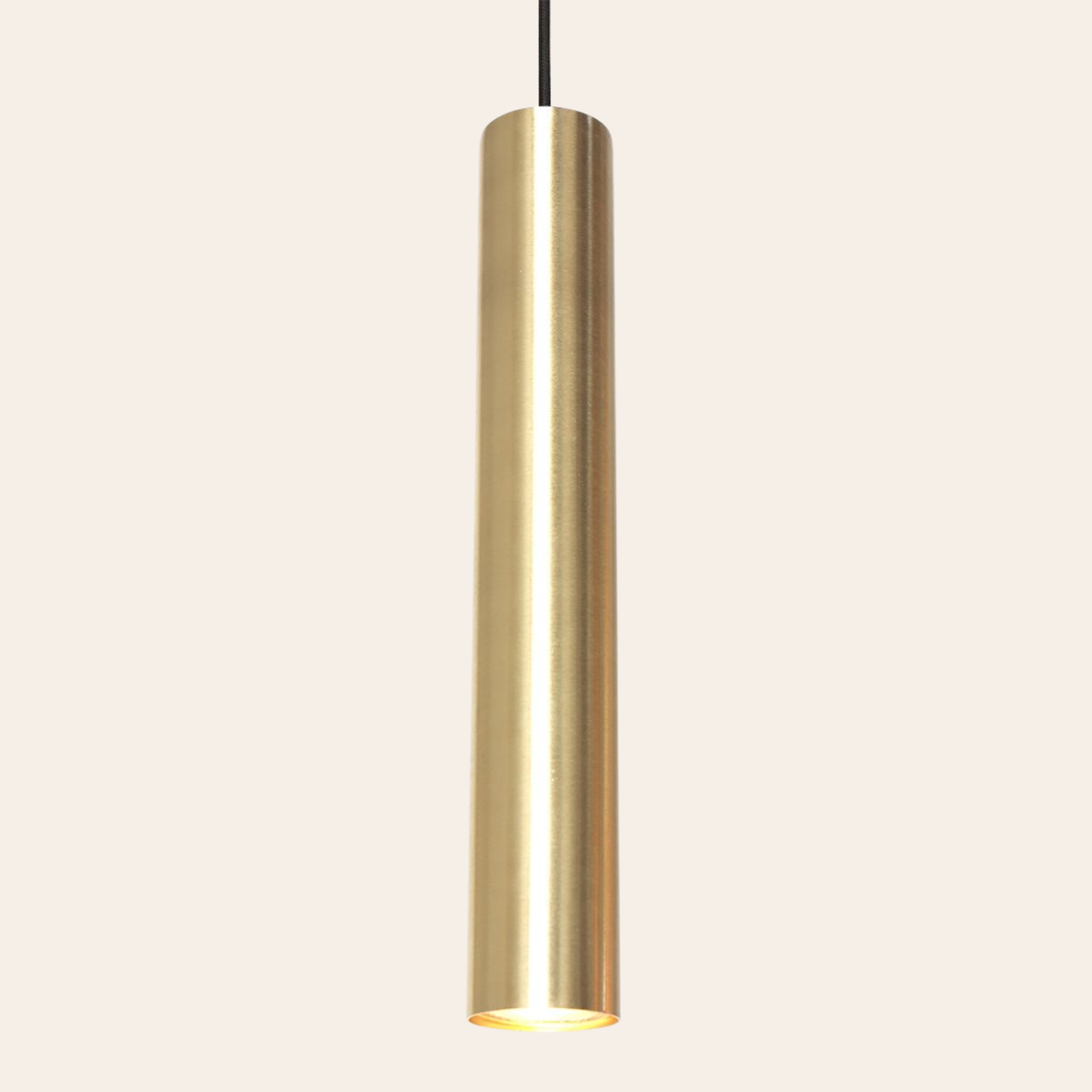 Steinhauer Bollique Hanglamp 5-lichts | Messing, Amberglas, Verstelbaar