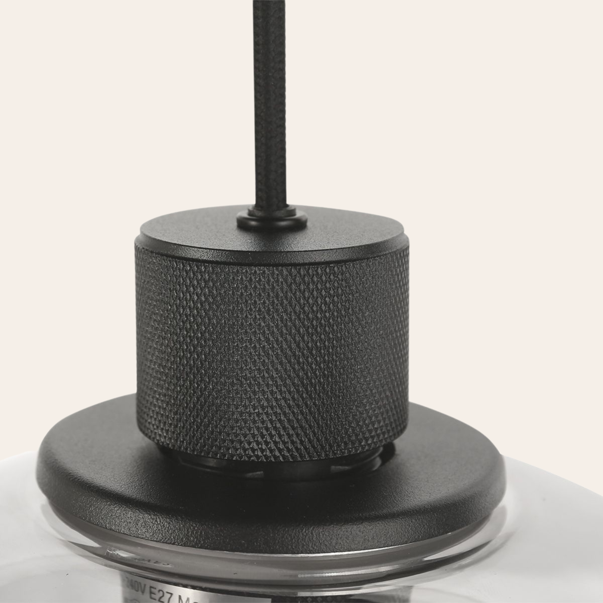 Steinhauer Reflexion Hanglamp 9-lichts | Zwart Metaal, Smoke Glas, Dimbaar