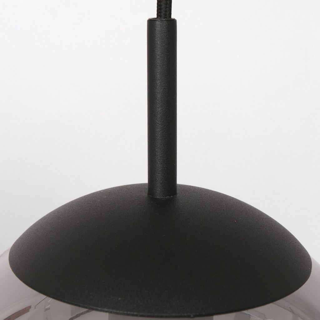 Steinhauer Bollique Hanglamp Zwart | 6-Lichts, Verstelbare Hoogte voor Eettafel en Woonkamer Steinhauer