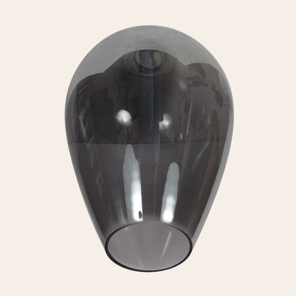 Steinhauer Drovia Hanglamp Eettafel | Smoke Glas, In Hoogte Verstelbaar, Industrieel Design Steinhauer