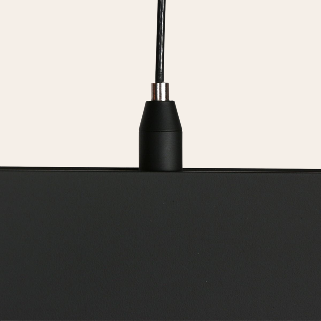Steinhauer Fluxy Hanglamp Zwart | Hoogte Verstelbaar met Bewegingssensor voor Eettafel en Woonkamer