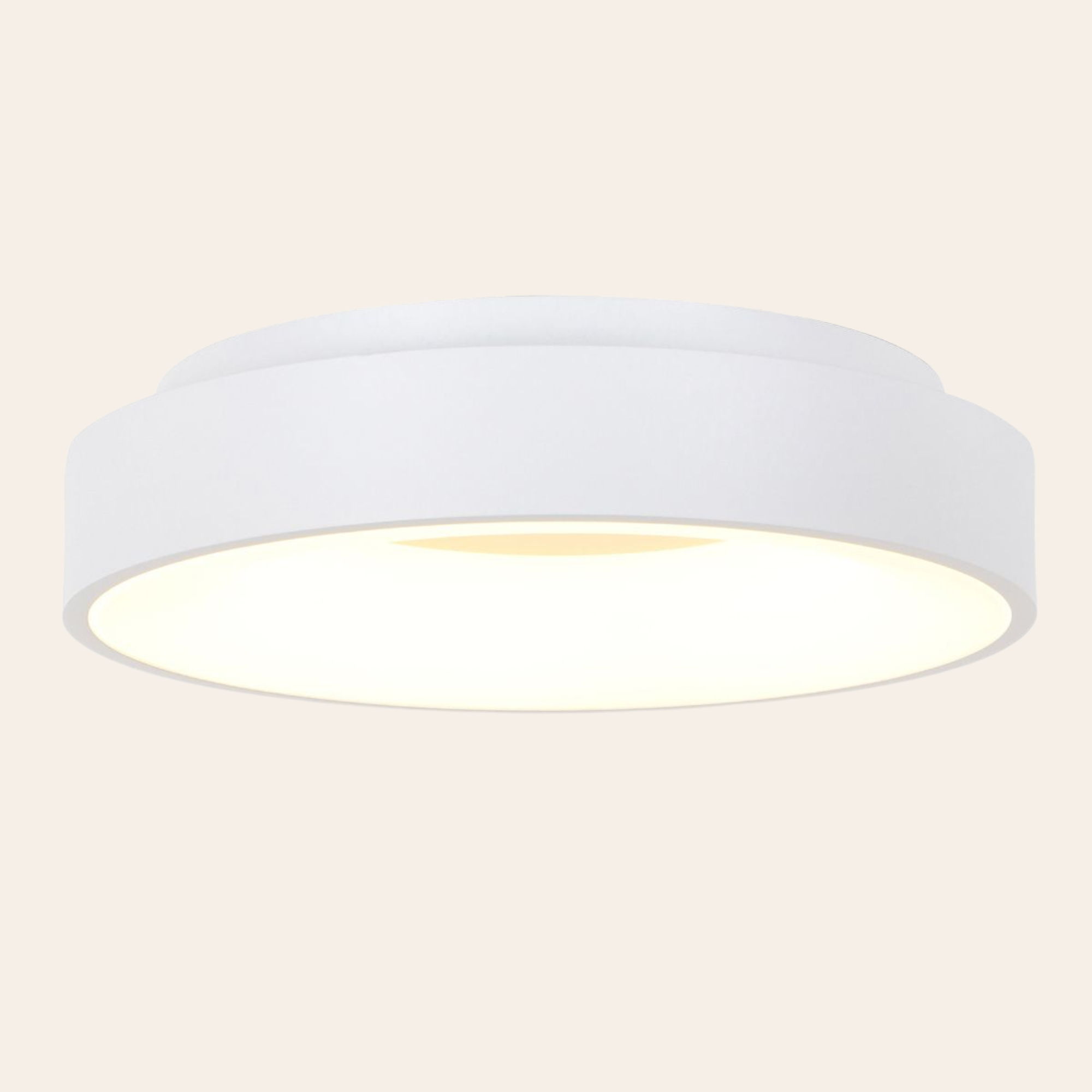 Steinhauer Ringlede Plafondlamp | Witte LED Ø48 cm, Dimbaar voor Slaapkamer en Woonruimte