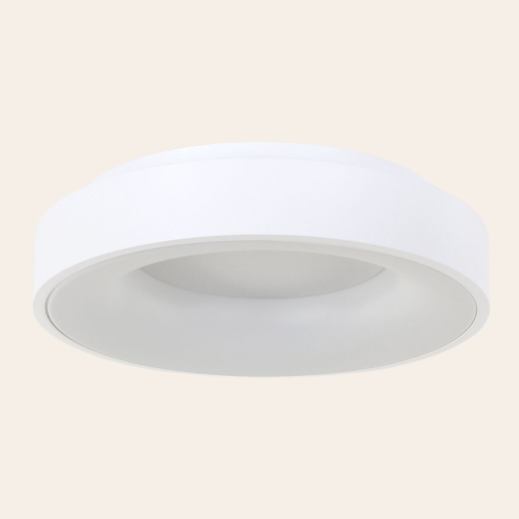 Steinhauer Ringlede Plafondlamp | Witte LED Ø48 cm, Dimbaar voor Slaapkamer en Woonruimte Steinhauer