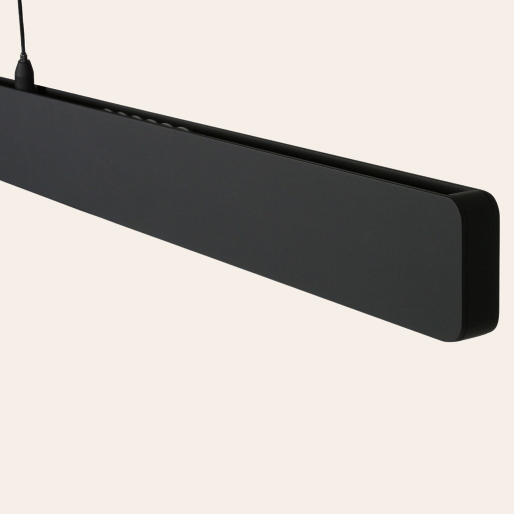 Steinhauer Fluxy Hanglamp Zwart | Hoogte Verstelbaar met Bewegingssensor voor Eettafel en Woonkamer Steinhauer