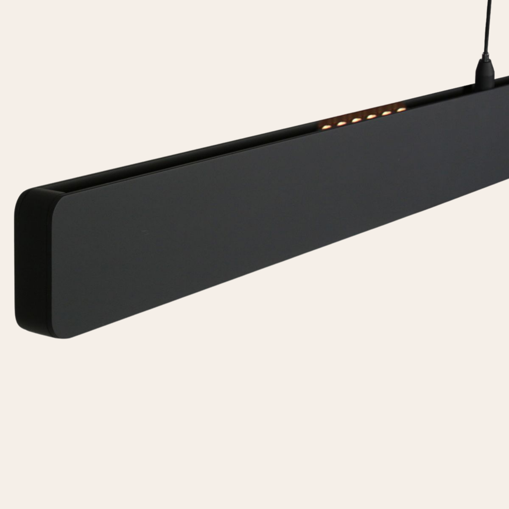 Steinhauer Fluxy Hanglamp Zwart | Hoogte Verstelbaar met Bewegingssensor voor Eettafel en Woonkamer Steinhauer