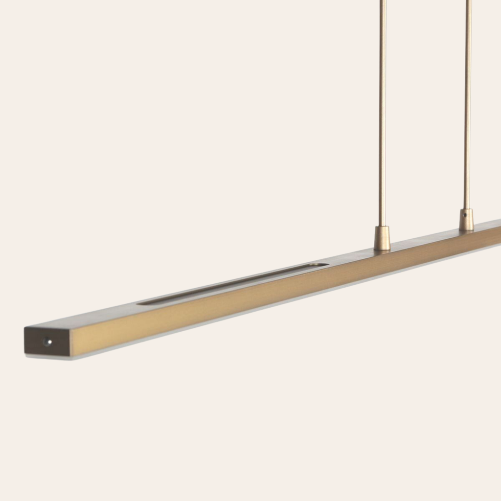 Steinhauer Zelena Hanglamp Eettafel | Goudkleurig, Instelbaar LED Licht Steinhauer