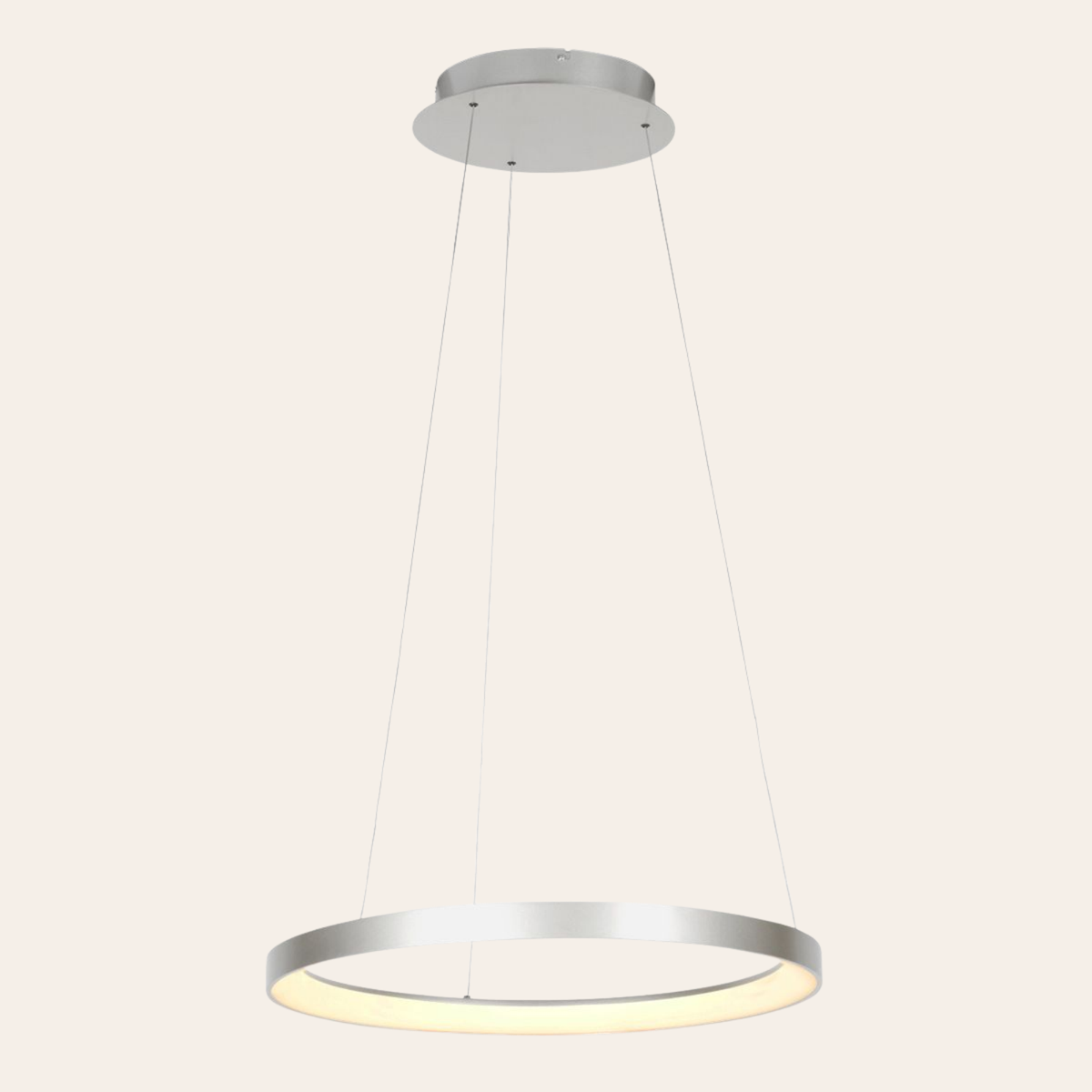 Steinhauer Ringlede Hanglamp Staal | Dimbaar, Verstelbaar, Modern Ringdesign Steinhauer