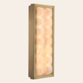 Eichholtz Cabildo Wandlamp | Antiek Messing, Alabaster