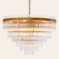 Eichholtz East Kroonluchter | Antiek Messing, Art Deco Stijl