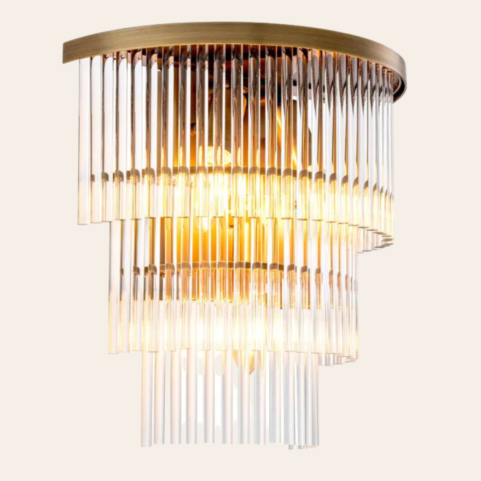 Eichholtz East Wandlamp | Antiek Messing, Art Deco Design