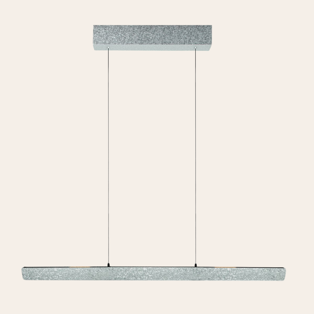 Steinhauer Fluxy Hanglamp Eettafel | Champagne Staal, Verstelbaar met Bewegingssensor Steinhauer