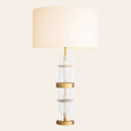 Eichholtz East Tafellamp | Antiek Messing, Helder Glas