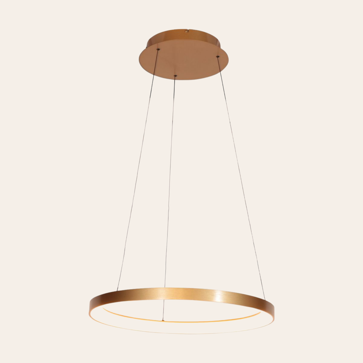 Steinhauer Ringlede Hanglamp Goud | Dimbaar, Verstelbaar, Modern Ringdesign Steinhauer