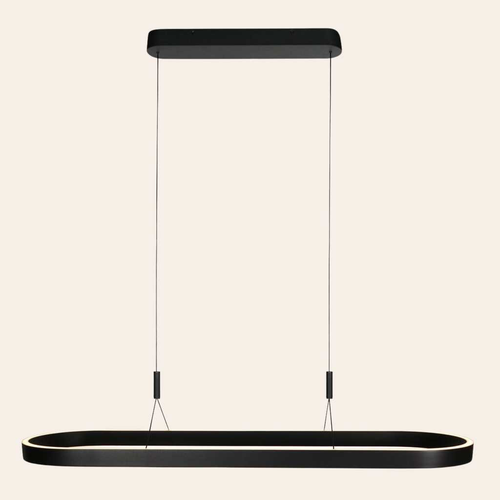 Steinhauer Mykty Hanglamp Eettafel | Zwart, Hoogte Verstelbaar, Industrieel Design