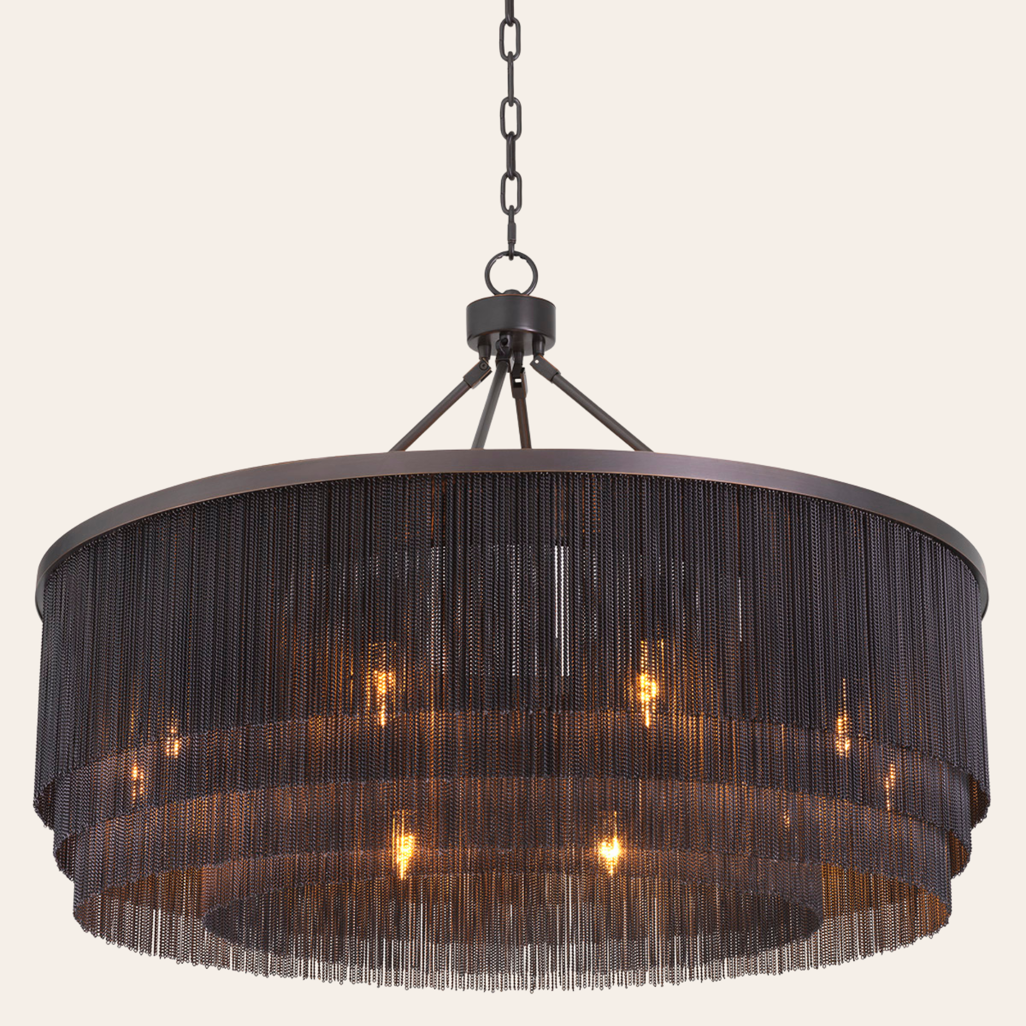 Eichholtz Tissot Kroonluchter L | Bronze Finish, Glamoureus Design