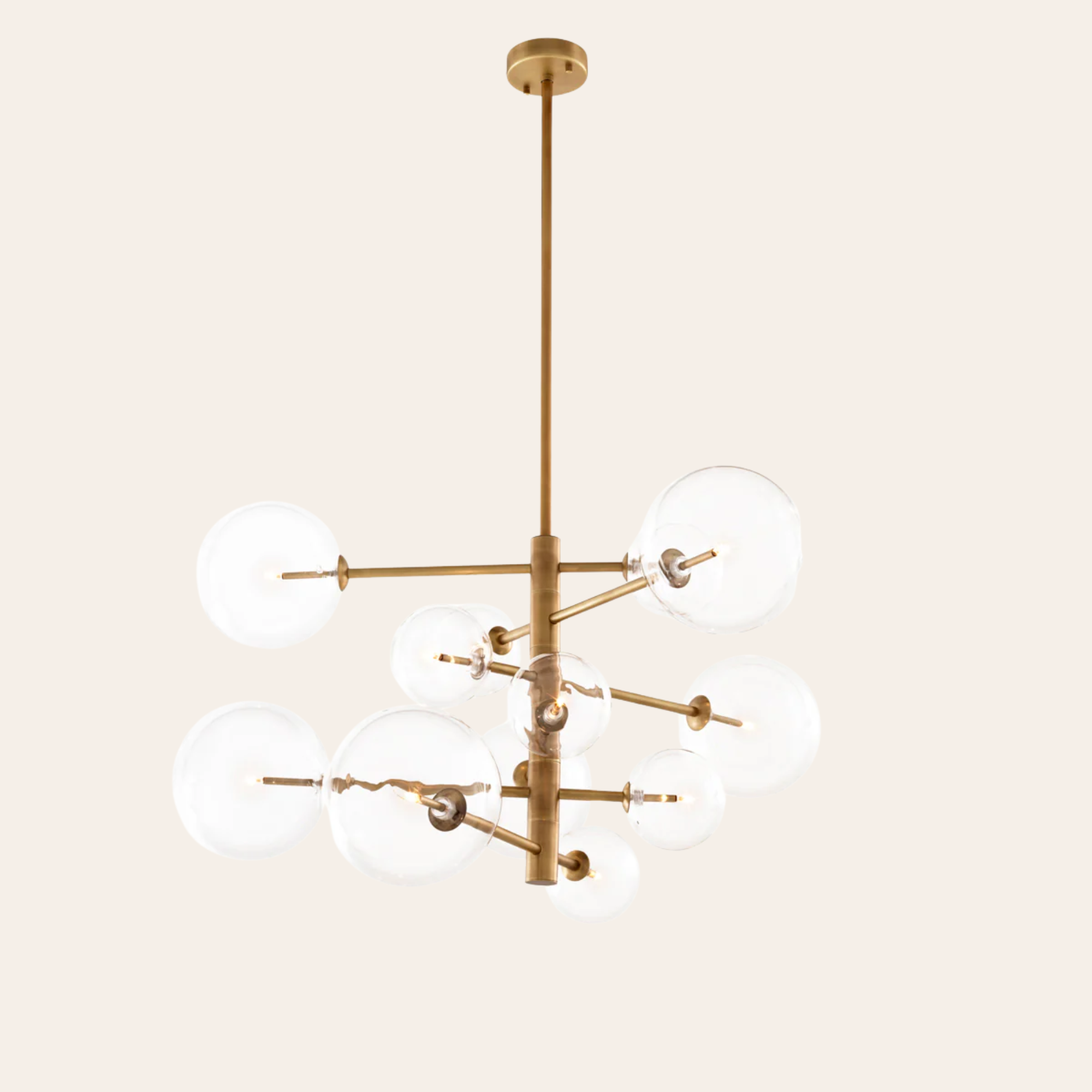 Eichholtz Argento S Hanglamp Eettafel | Antiek Messing, Mid-Century Modern Design