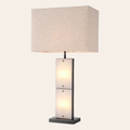 Eichholtz Ortiz Tafellamp | Alabaster, Bronze Highlight
