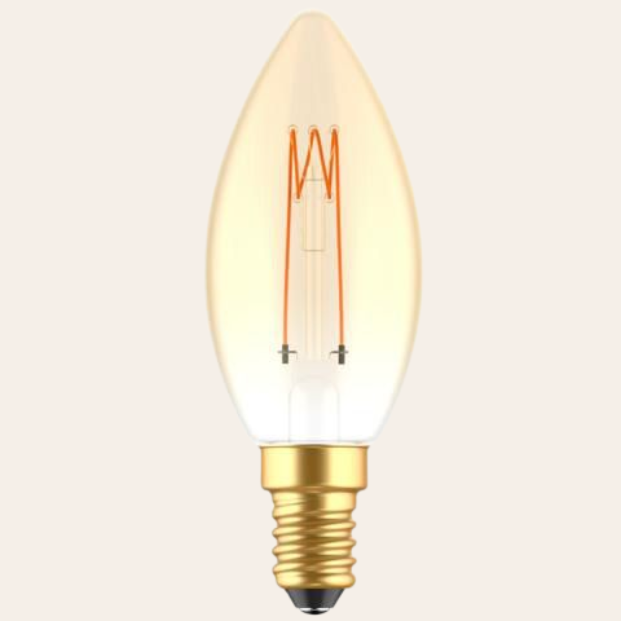 Led lichtbron I15187S candle vorm Filament 2,5W E14 136 Lumen Dimbaar 1800K