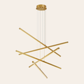 Eichholtz Kimpton Hanglamp Eettafel | Antiek Messing, Verstelbaar LED