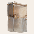 Eichholtz Laurent Wandlamp | Antiek Messing, Handgemaakt Glas