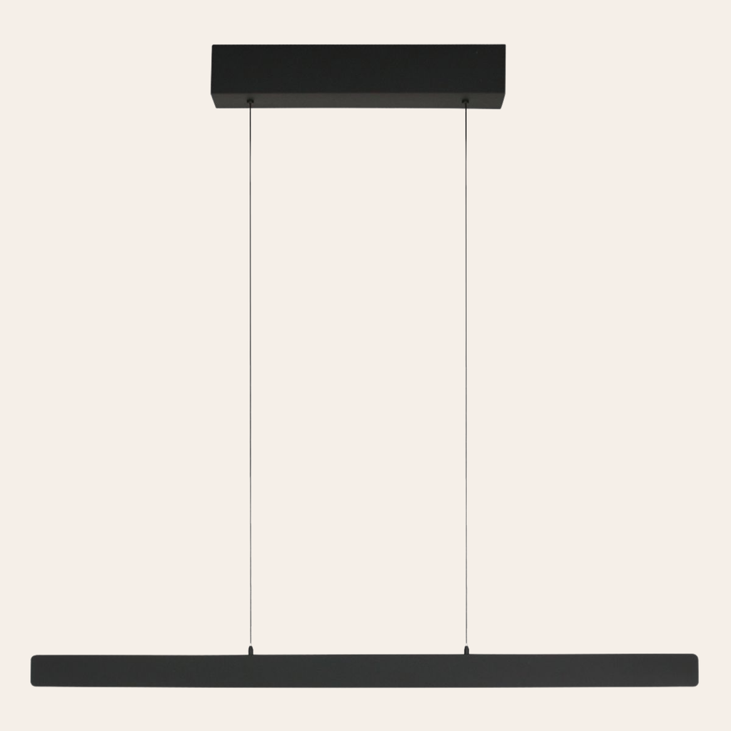Steinhauer Fluxy Hanglamp Zwart | Hoogte Verstelbaar met Bewegingssensor voor Eettafel en Woonkamer