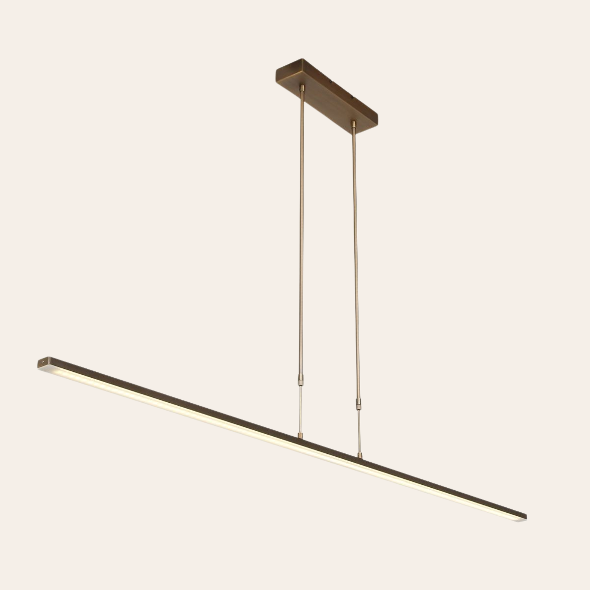 Steinhauer Zelena Hanglamp Eettafel | Bronzen LED, Dimbaar en Verstelbaar Licht