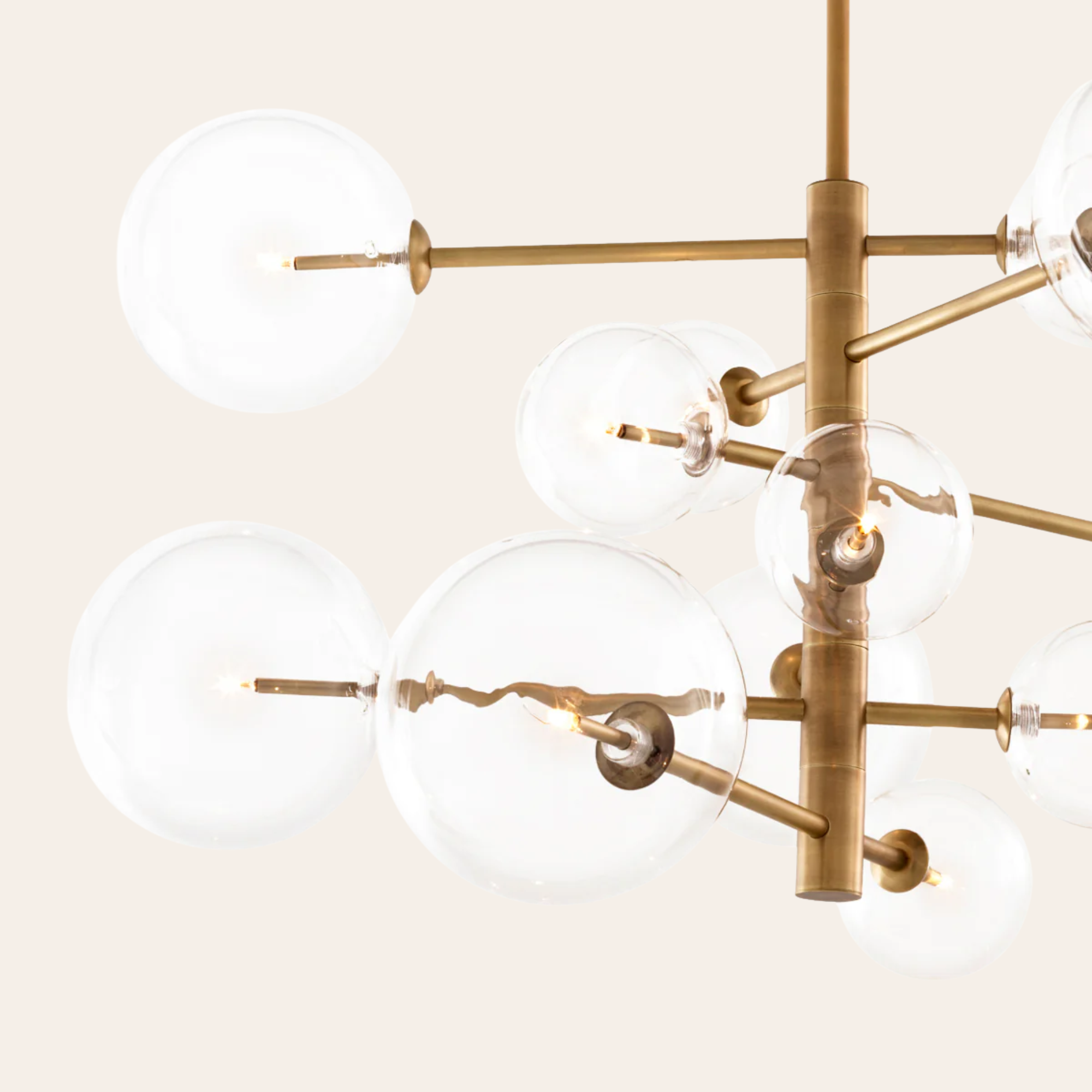 Eichholtz Argento S Hanglamp Eettafel | Antiek Messing, Mid-Century Modern Design