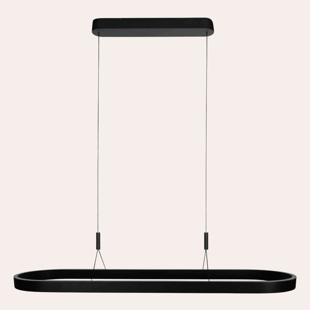 Steinhauer Mykty Hanglamp Eettafel | Zwart, Hoogte Verstelbaar, Industrieel Design