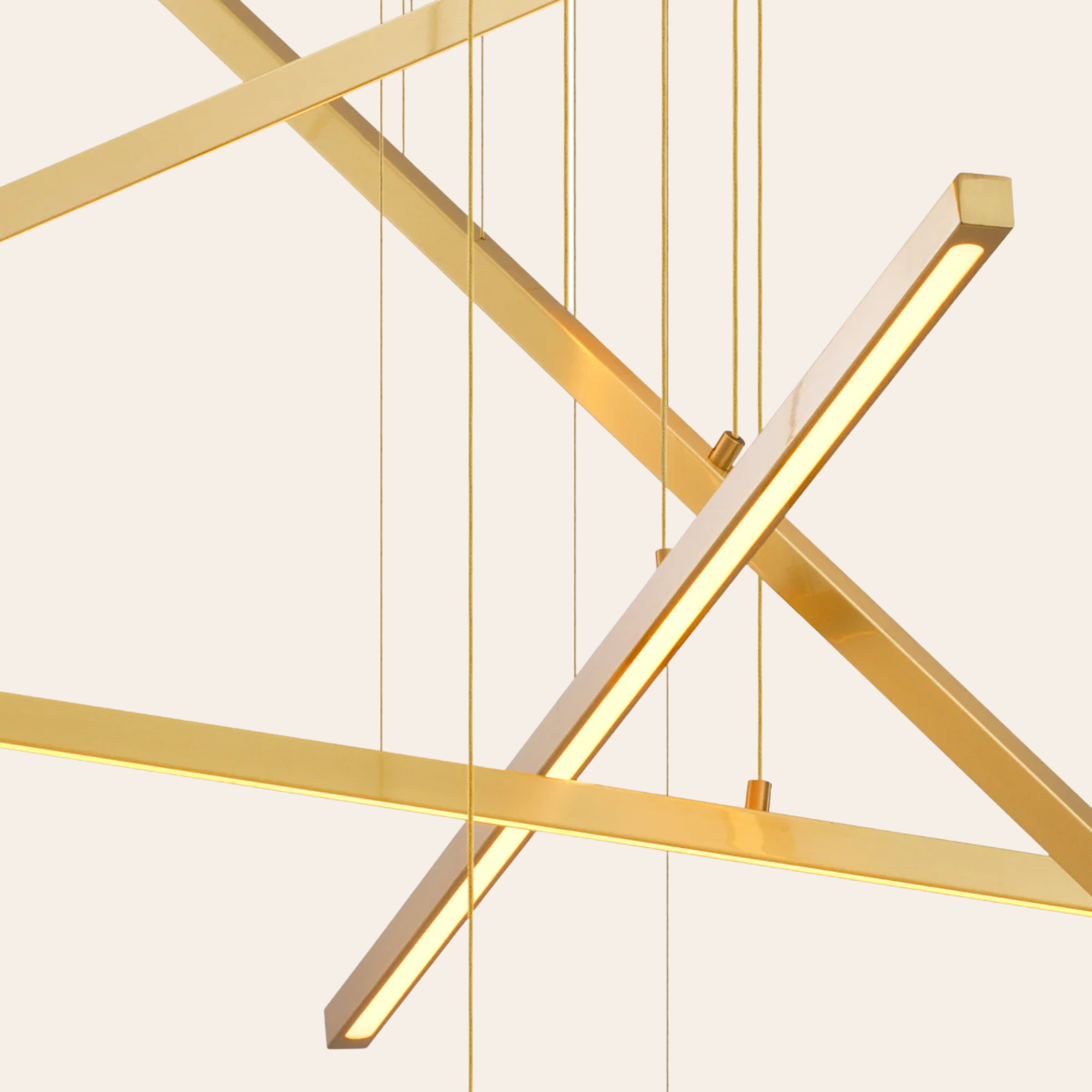 Eichholtz Kimpton Hanglamp Eettafel | Antiek Messing, Verstelbaar LED