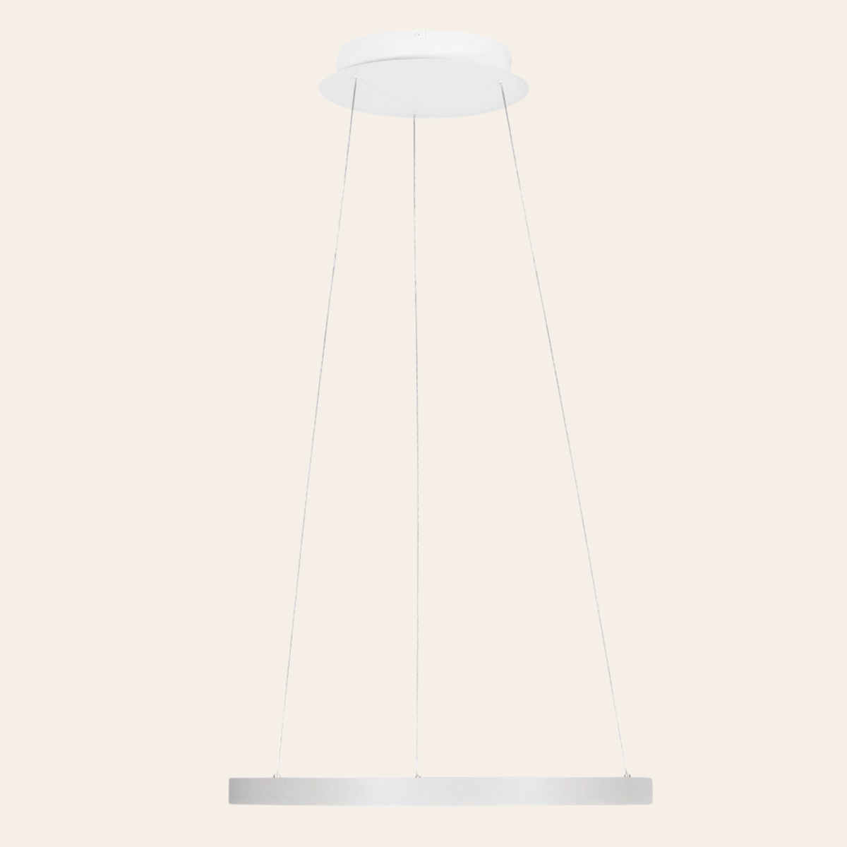 Steinhauer Ringlede Hanglamp Wit | Dimbaar, Verstelbaar, Modern Ringdesign Steinhauer