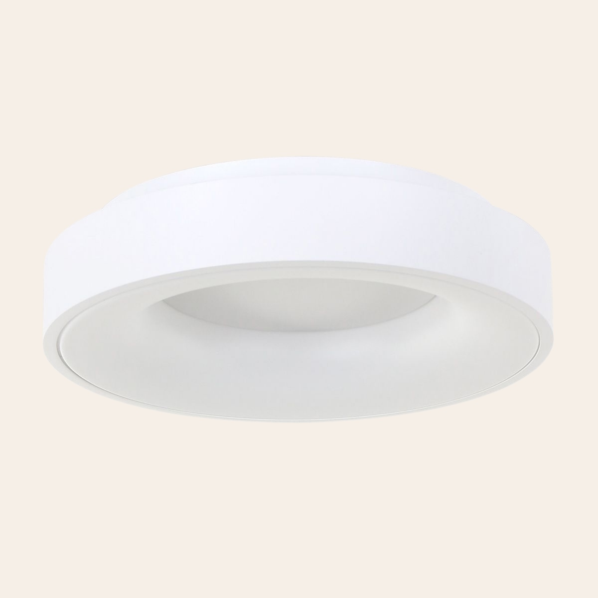 Steinhauer Ringlede Plafondlamp | Witte LED Ø48 cm, Dimbaar voor Slaapkamer en Woonruimte Steinhauer