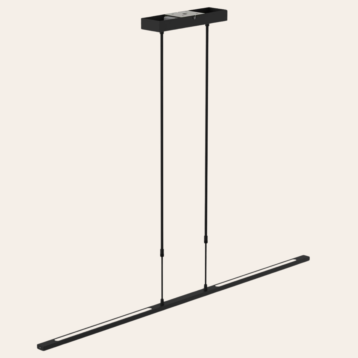 Steinhauer Zelena Hanglamp | Zwart, LED, Instelbaar Licht voor Eettafel en Woonkamer Steinhauer