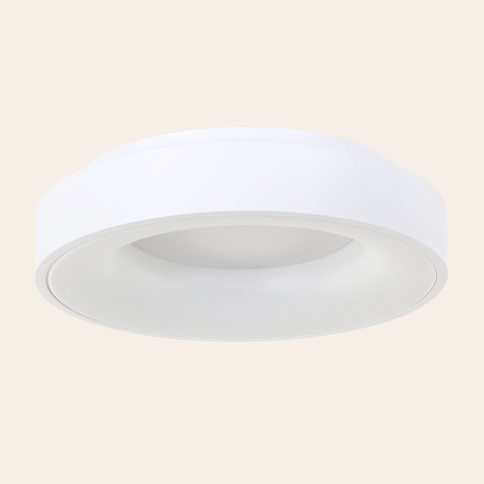 Steinhauer Ringlede Plafondlamp | Witte LED Ø48 cm, Dimbaar voor Slaapkamer en Woonruimte