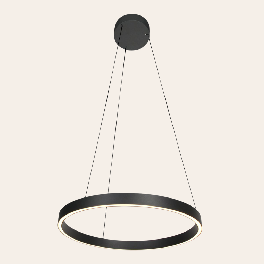 Steinhauer Mykty Hanglamp | Zwart LED, Verstelbare Hoogte voor Eettafel en Woonkamer Steinhauer
