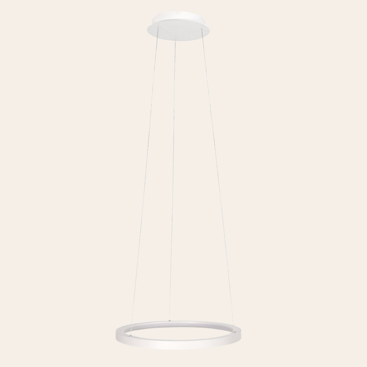 Steinhauer Ringlede Hanglamp Wit | Dimbaar, Verstelbaar, Modern Ringdesign Steinhauer