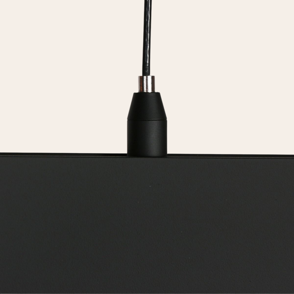 Steinhauer Fluxy Hanglamp Zwart | Hoogte Verstelbaar met Bewegingssensor voor Eettafel en Woonkamer Steinhauer