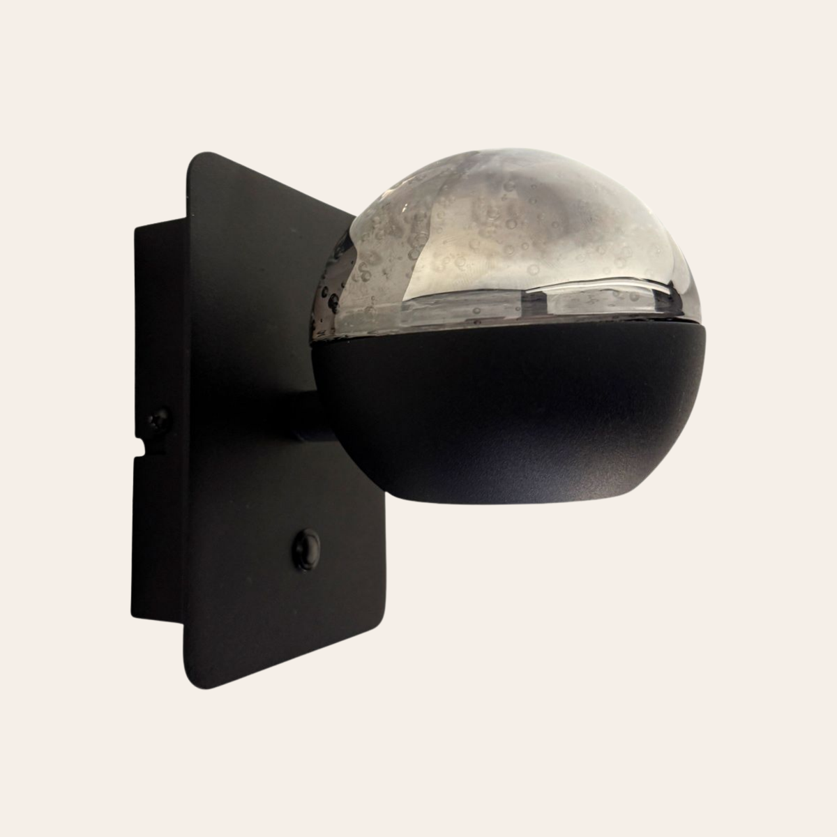 Steinhauer Belluno Wandlamp | Zwart, Dimbaar, LED 9W Steinhauer