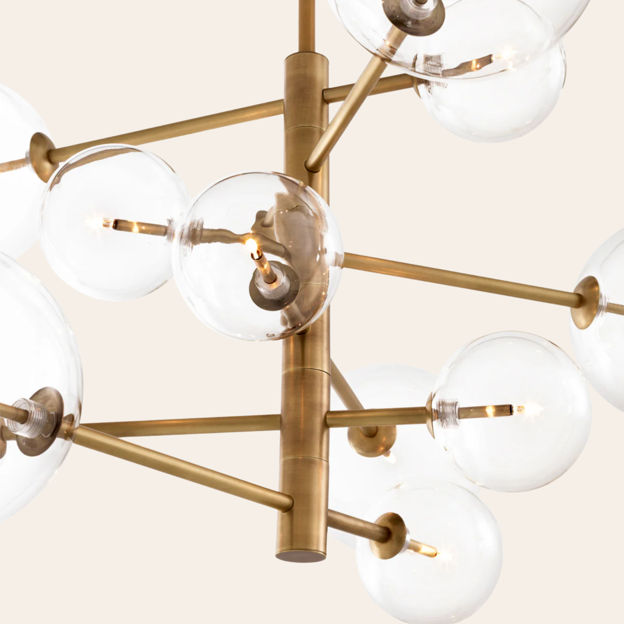 Eichholtz Argento S Hanglamp Eettafel | Antiek Messing, Mid-Century Modern Design