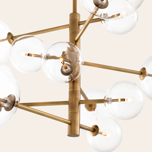 Eichholtz Argento S Hanglamp Eettafel | Antiek Messing, Mid-Century Modern Design