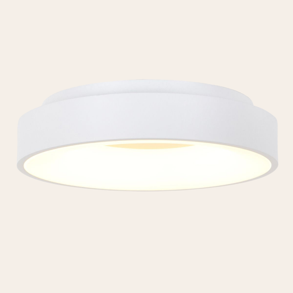 Steinhauer Ringlede Plafondlamp | Witte LED Ø48 cm, Dimbaar voor Slaapkamer en Woonruimte Steinhauer