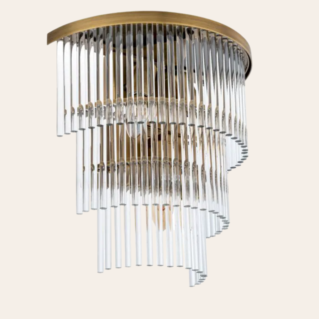 Eichholtz East Wandlamp | Antiek Messing, Art Deco Design