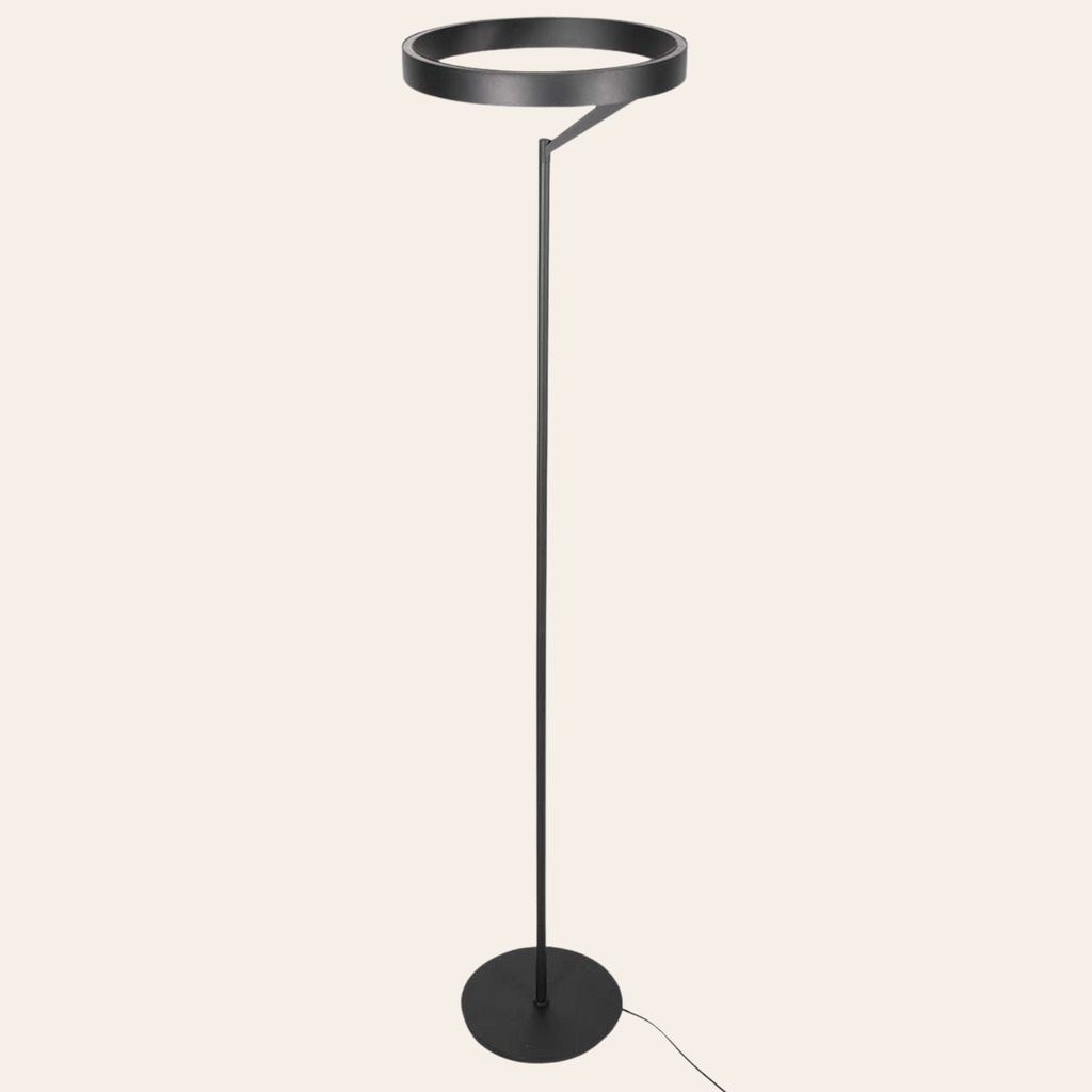 Steinhauer Mykty Vloerlamp | Zwarte LED, Dimbaar, 170 cm Hoog voor Woonkamer Steinhauer