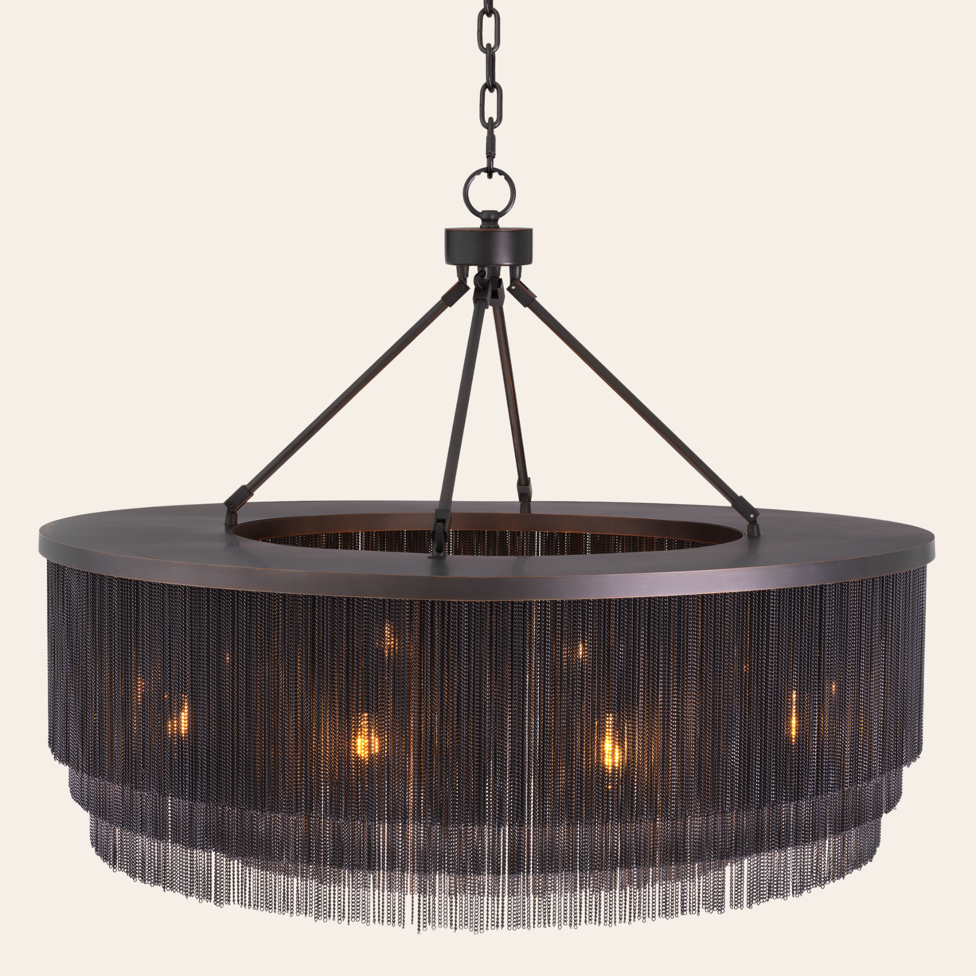 Eichholtz Tissot Kroonluchter L | Bronze Finish, Glamoureus Design