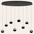 Steinhauer Belluno Hanglamp | 8-Lichts, Verstelbaar Cable Lift voor Eettafel en Woonkamer