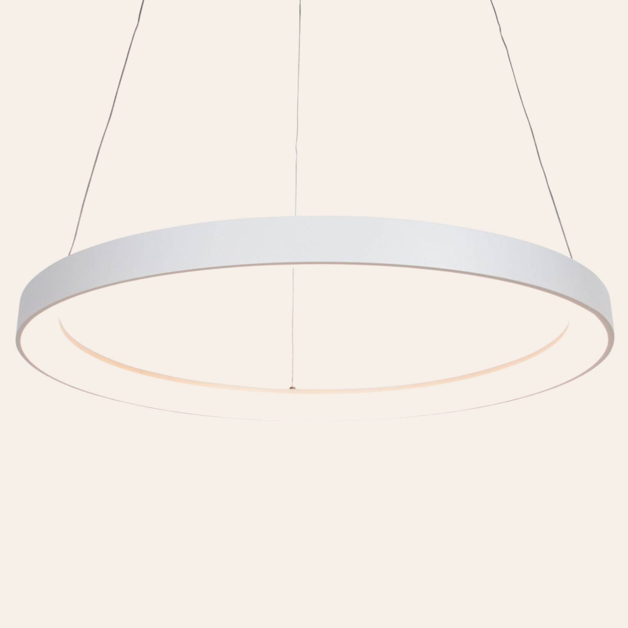 Steinhauer Ringlede Hanglamp Wit | Dimbaar, Verstelbaar, Modern Ringdesign