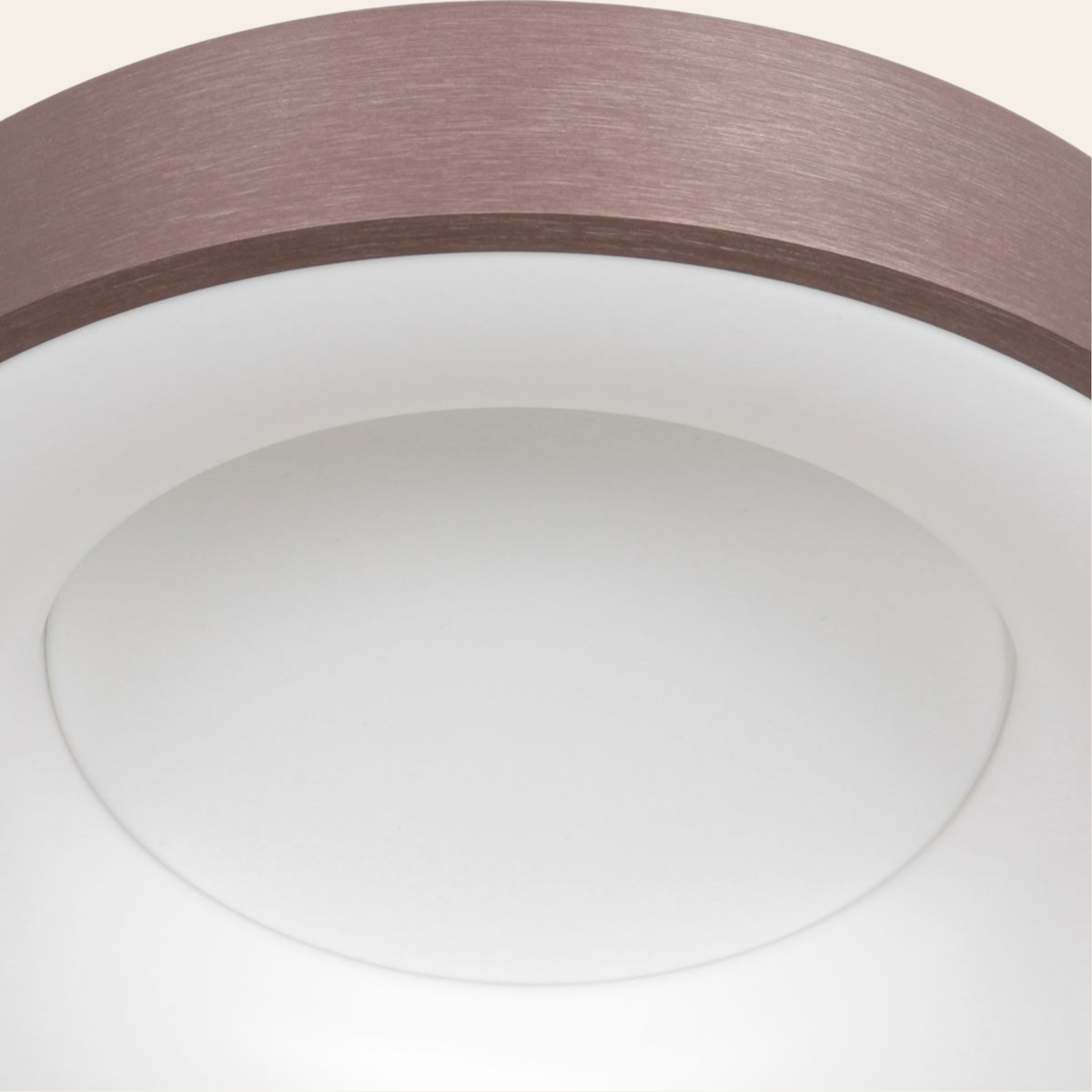 Steinhauer Ringlede Plafondlamp | Bronzen LED Ø48 cm, Dimbaar voor Slaapkamer en Woonruimte Steinhauer
