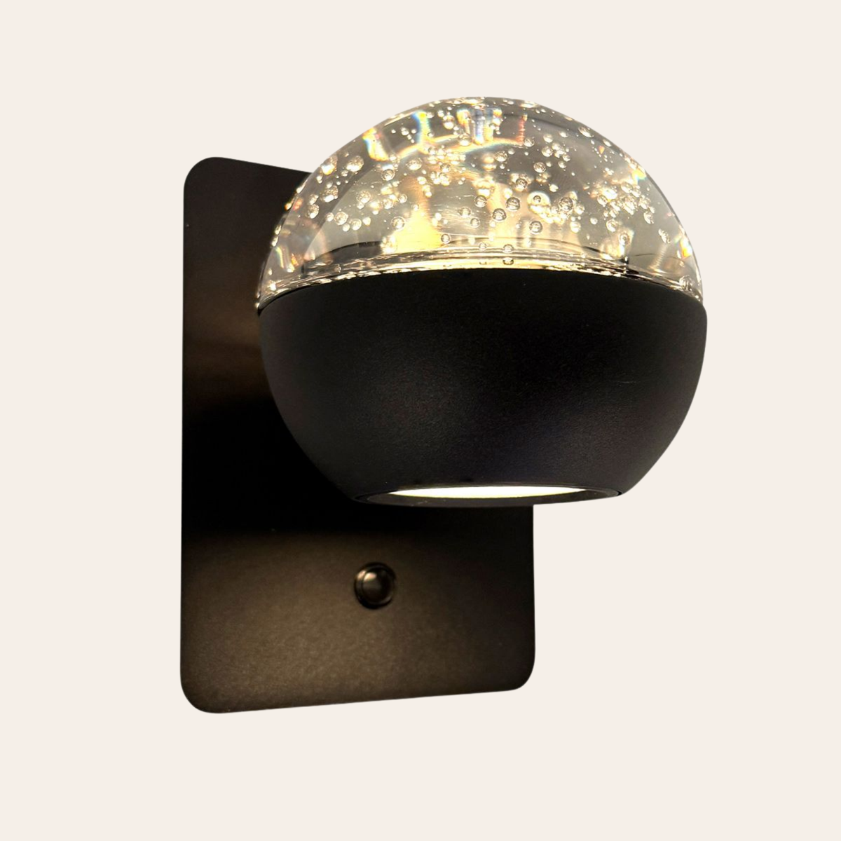 Steinhauer Belluno Wandlamp | Zwart, Dimbaar, LED 9W Steinhauer